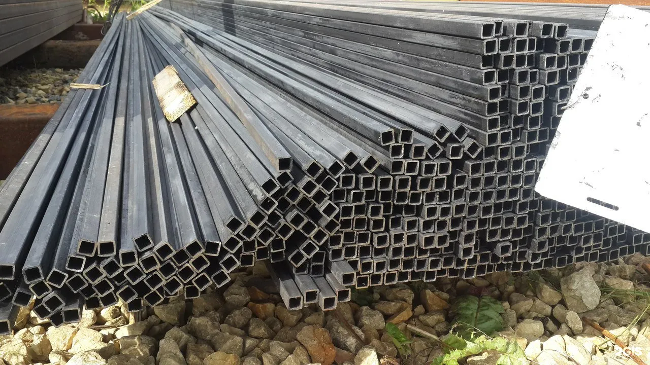 Профильная труба бу 100х100 мм