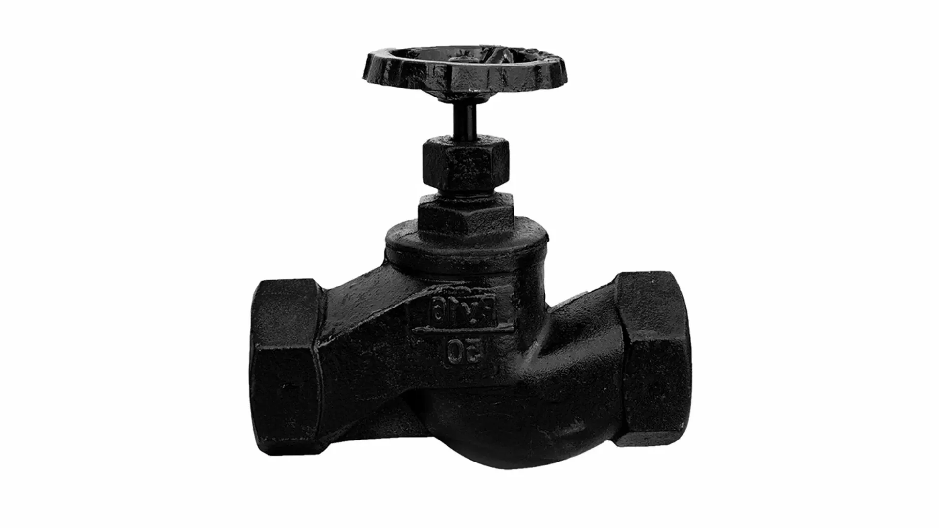 Клапан чугунный Ру10, Ру16 обратный, шаровой Польша фланцевый 65 мм