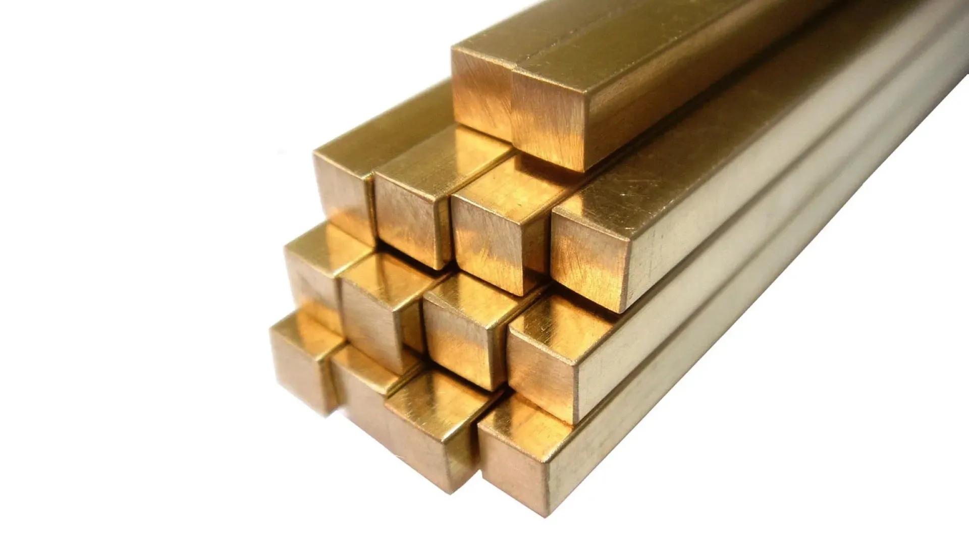 Латунный квадрат 17 мм ЛС59-1 3 м м/д